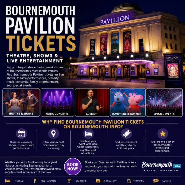 Bournemouth Pavilion Tickets – Theatre, Shows & Live Entertainment
